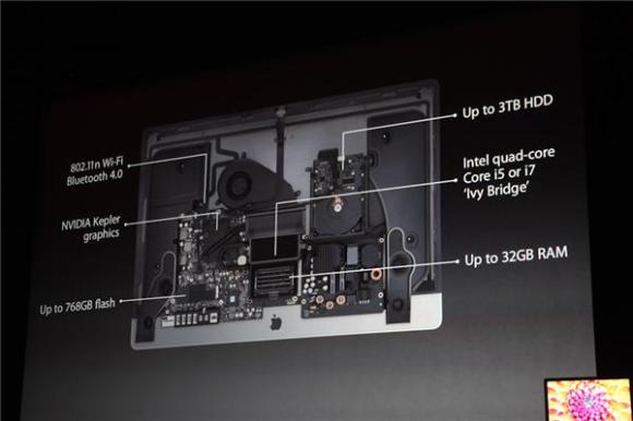 《國際電子商情》蘋果發(fā)布會與傳說中的iPad Mini。強大的NVidia Kepler顯示核心讓新款iMac依舊是很多設計師的首選工具，ivy Bridge和藍牙4.0也很符合潮流