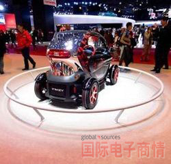 2012年度巴黎車展:Renault 全電動小型車Twizy