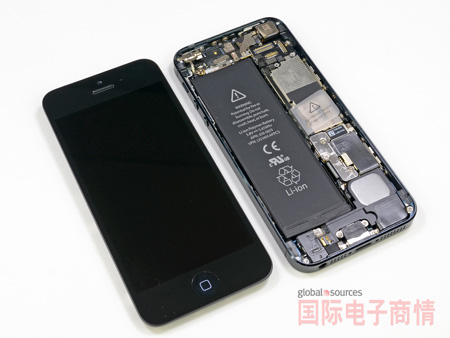 《國際電子商情》拆解iPhone5內(nèi)無新面孔供應(yīng)商，三星入冷宮