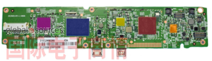 《國際電子商情》Kindle Fire HD主機(jī)板正面